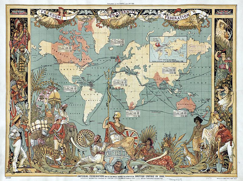 Exploring the 19th Century British Empire: Unveiling its Vast Territories and Intricate Geopolitical Map