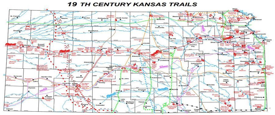 Exploring the Historic Kansas Trails of the 19th Century