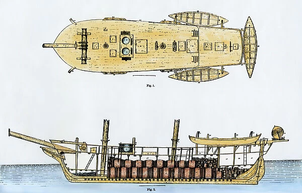 Exploring the Intricate Design: A Visual Guide to 19th Century Whaling Ship Diagrams