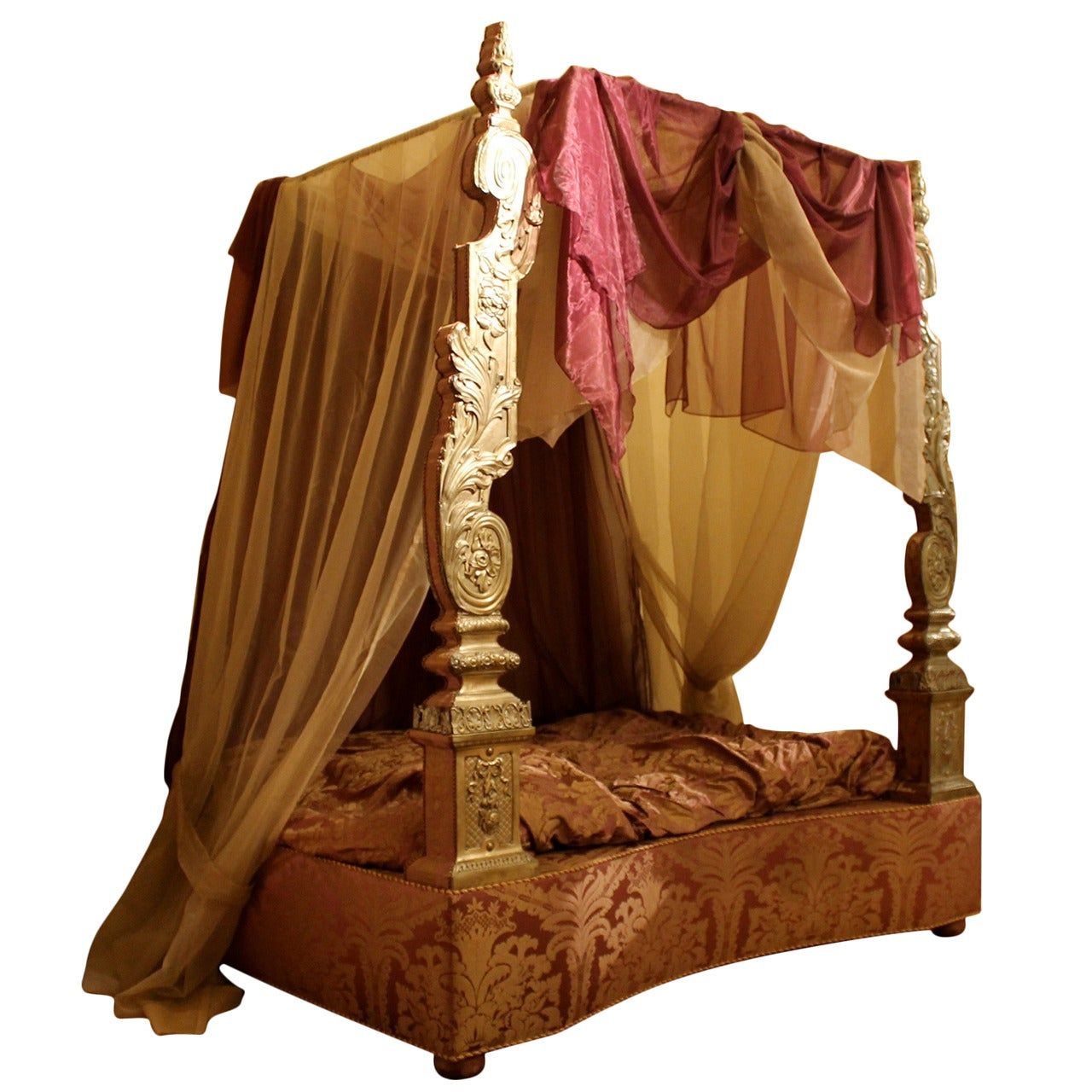 The Charm of 19th Century Canopy Beds: A Glimpse into Elegant Slumber