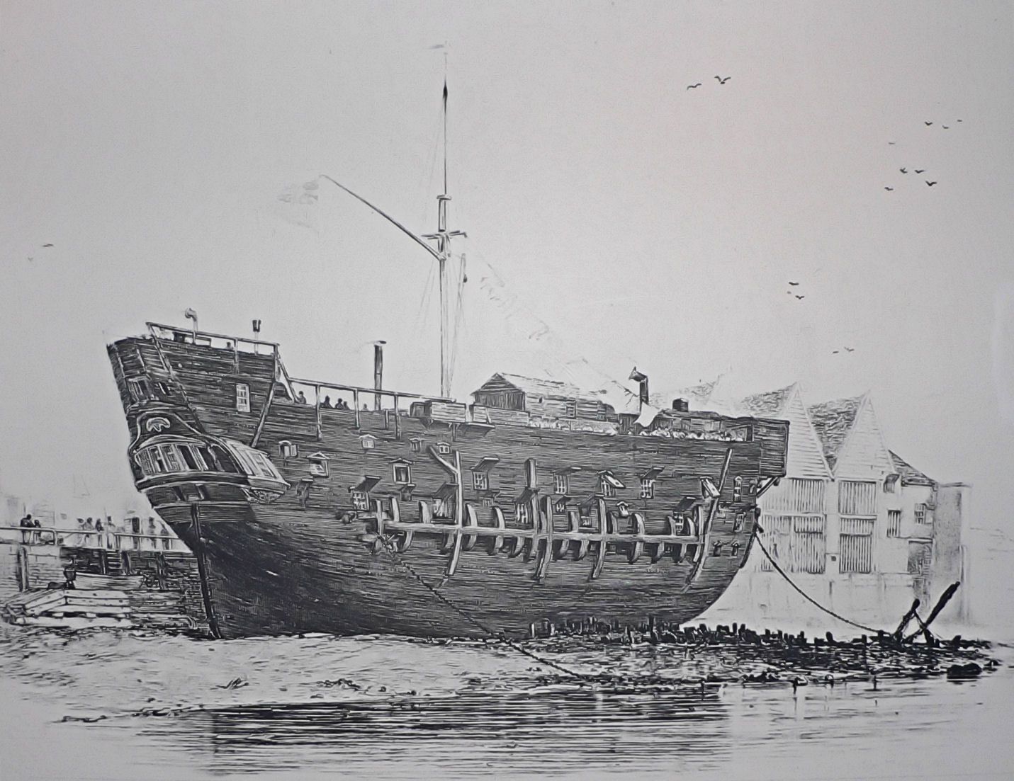 The Dark History of 19th Century Prison Ships: A Glimpse into the Cruel Punishment at Sea