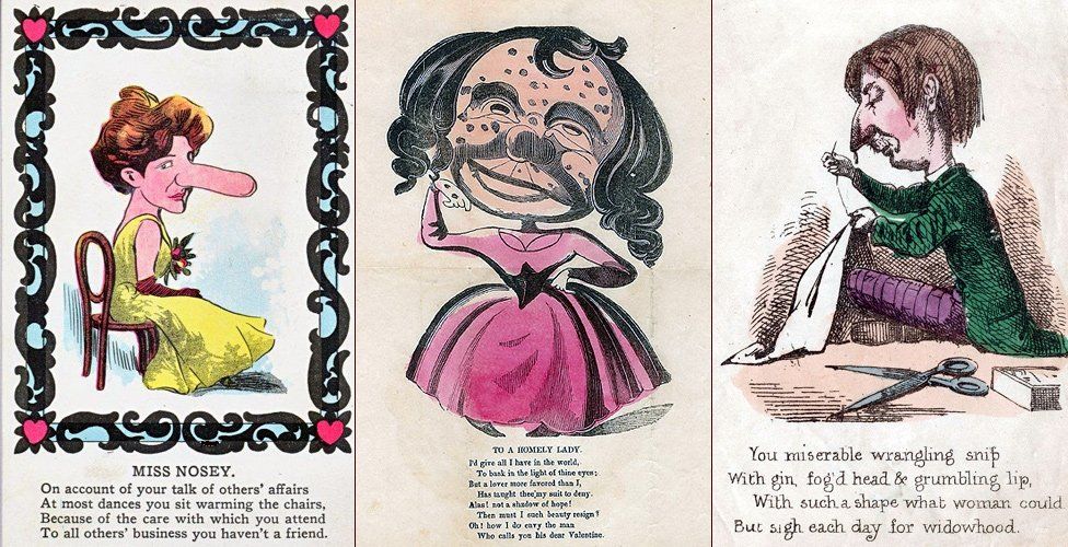 The Dark Side of 19th Century Romance: Unveiling the Fascinating History of Vinegar Valentines