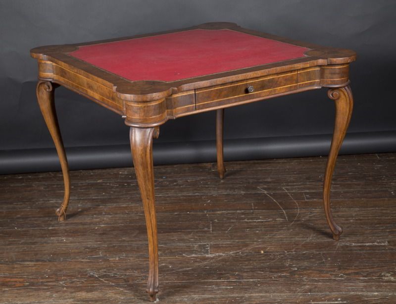 The Elegant Charm of 19th Century Card Tables: A Glimpse into the Past