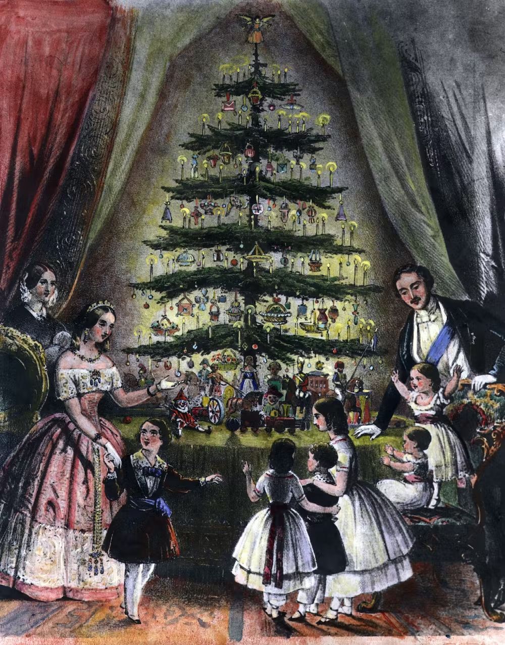 The Evolution of the 19th Century Christmas Tree: From Simple Tradition to Ornate Symbol