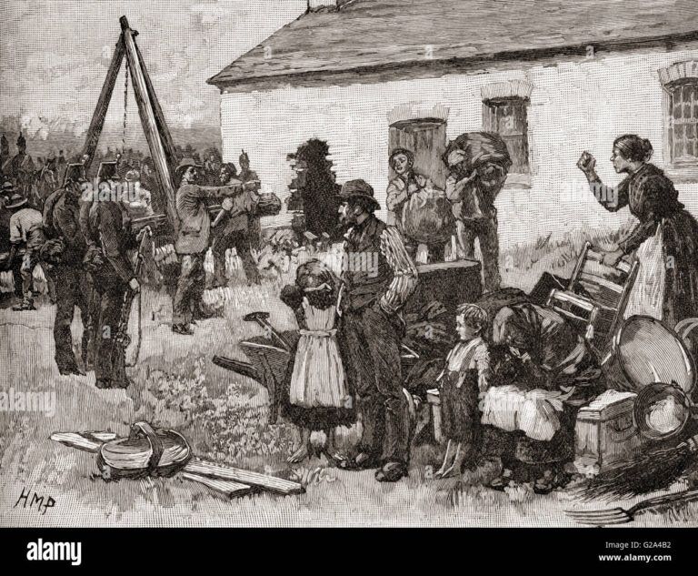 The Forgotten Tragedy Irish Evictions In The 19th Century