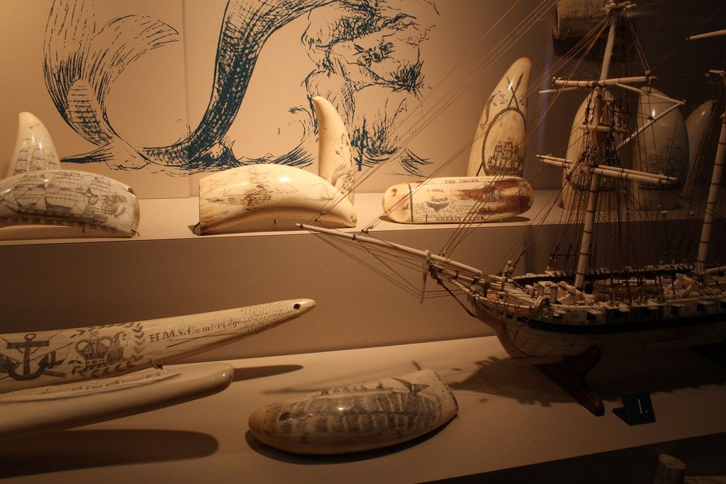 The Intricate Artistry of 19th Century Scrimshaw: A Captivating Relic of Maritime History