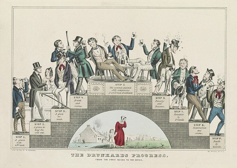 The Rise and Fall of Temperance Movements in the 19th Century