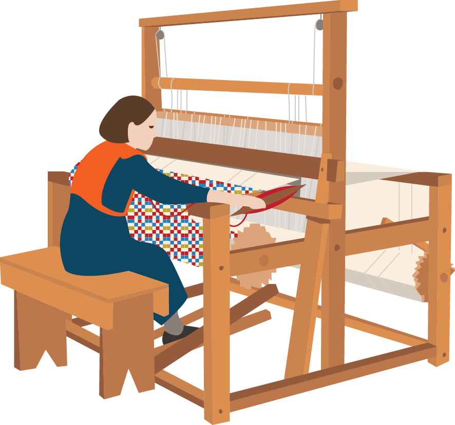 Weaving the Past: Exploring the Intricate World of 19th Century Looms